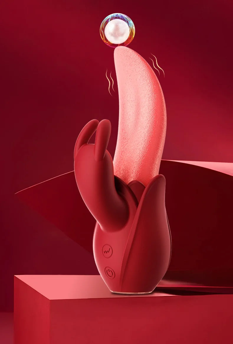 LOVE Amazing best seller of 2 in 1 vibrations rabbit  vibrator for female to stimulate G-spot, clitoris and labia luvshop24