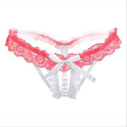 Lynmiss Women's Panties Underwear For Sexy Pearl Lingerie Women Lace Panties Erotic Underwear Briefs Sexy Apparel Erotic luvshop24