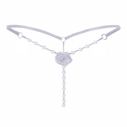 Lynmiss Women's Panties Underwear For Sexy Pearl Lingerie Women Lace Panties Erotic Underwear Briefs Sexy Apparel Erotic luvshop24