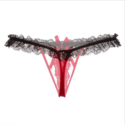 Lynmiss Women's Panties Underwear For Sexy Pearl Lingerie Women Lace Panties Erotic Underwear Briefs Sexy Apparel Erotic luvshop24