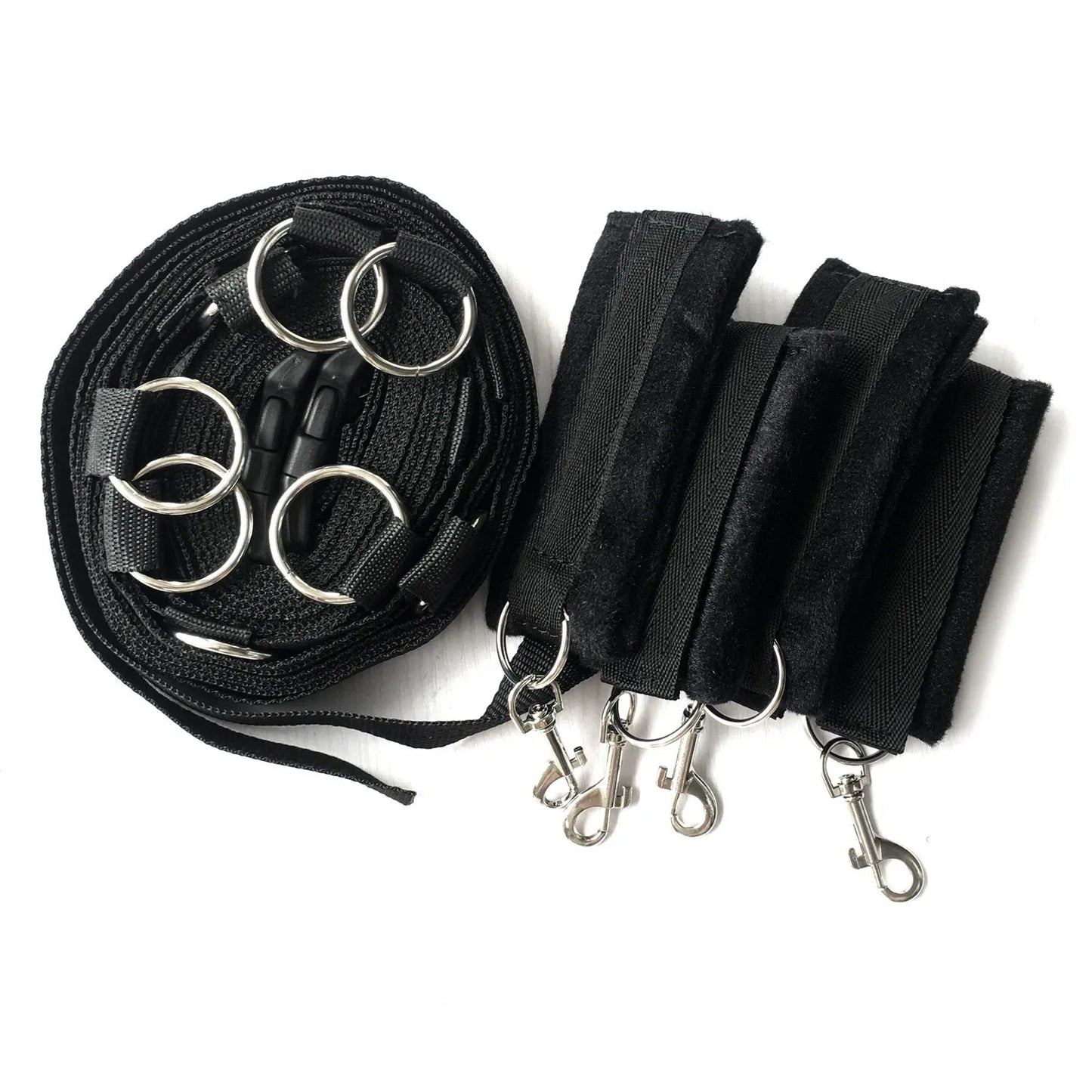 Bdsm Toys Erotic Games Slave Restraint Bondage Gear 10pcs/set Whip Hand Cuffs Adult Sm Products for Woman Couples Bed luvshop24