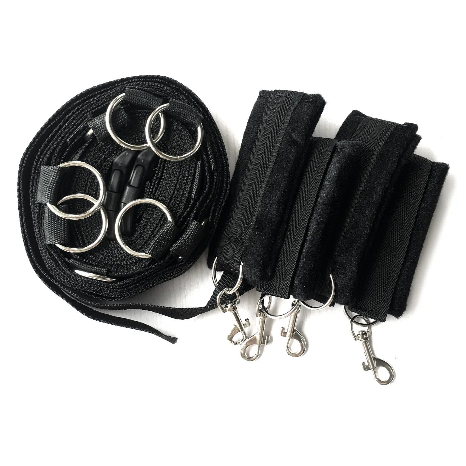 Bdsm Toys Erotic Games Slave Restraint Bondage Gear 10pcs/set Whip Hand Cuffs Adult Sm Products for Woman Couples Bed luvshop24