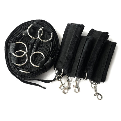 Bdsm Toys Erotic Games Slave Restraint Bondage Gear 10pcs/set Whip Hand Cuffs Adult Sm Products for Woman Couples Bed luvshop24