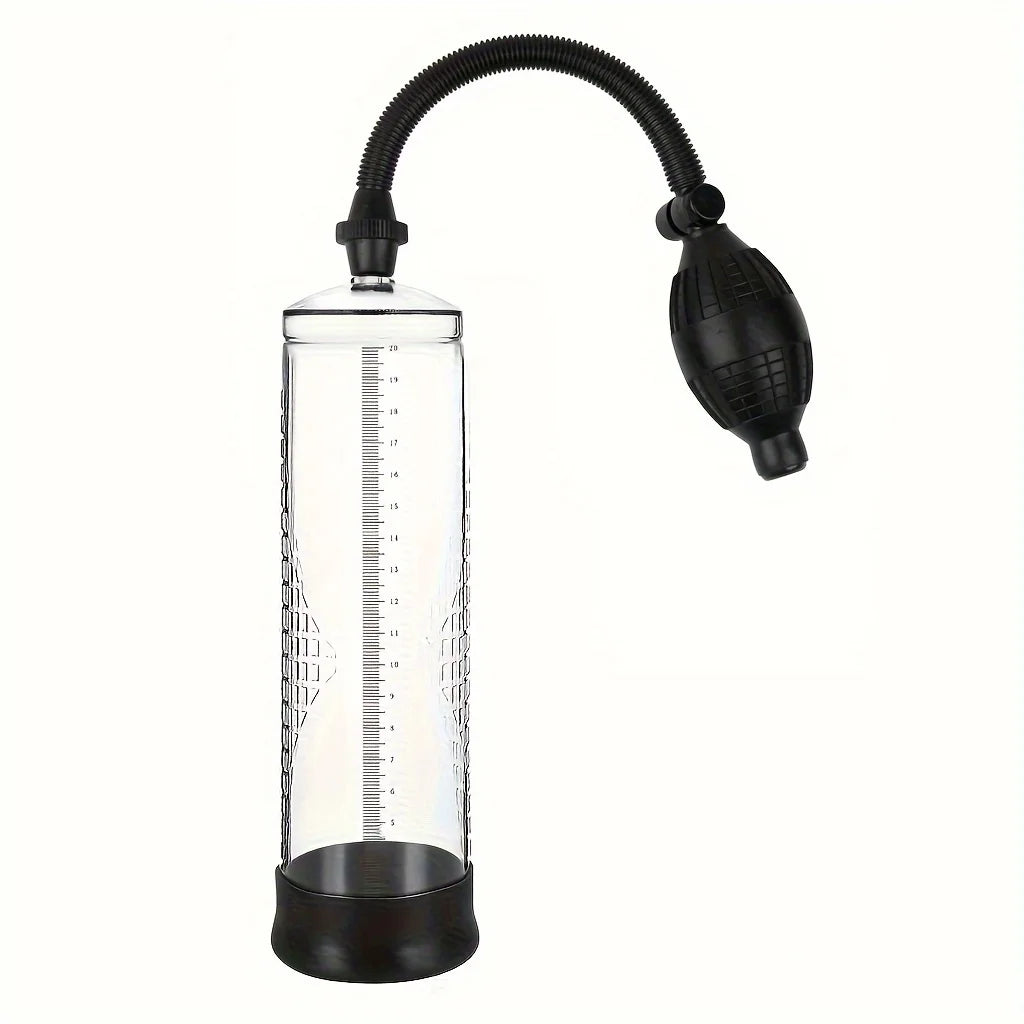9.45inch Erotic Male Exerciser Aeroplane Cup Puller Rubber Sleeve Male Penis Stretching Trainer luvshop24