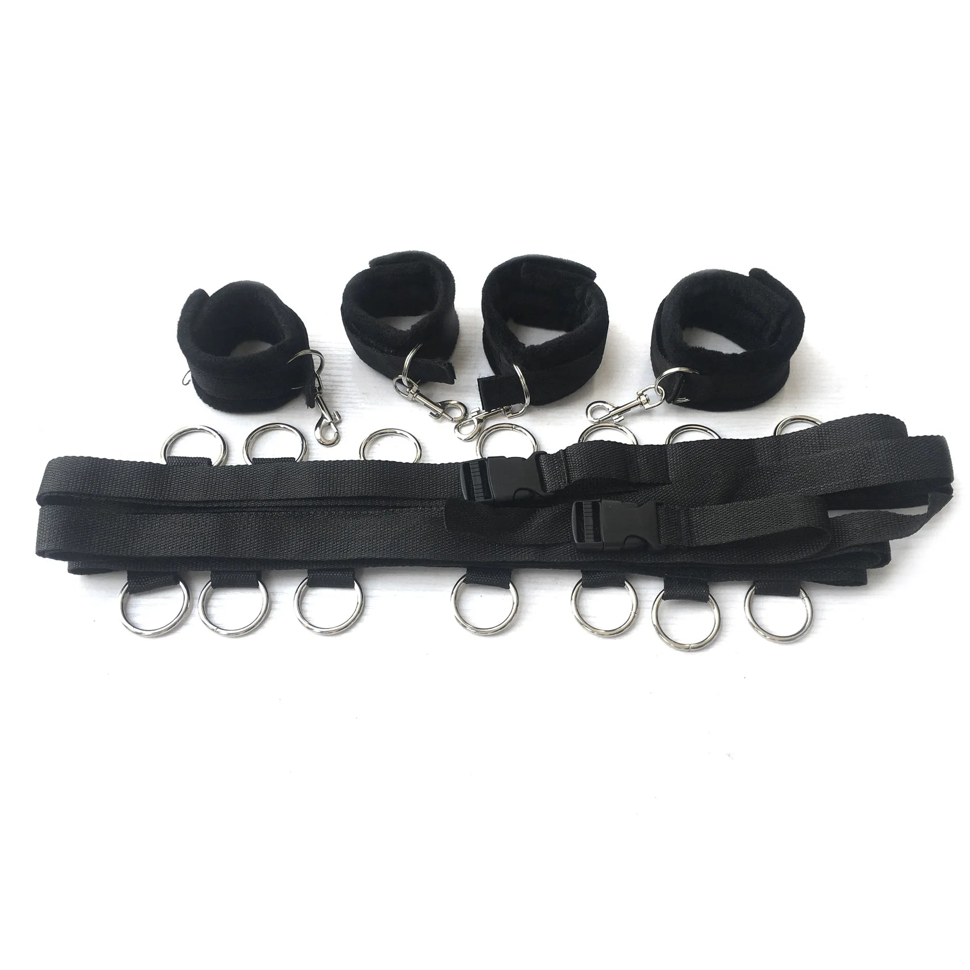 Bdsm Toys Erotic Games Slave Restraint Bondage Gear 10pcs/set Whip Hand Cuffs Adult Sm Products for Woman Couples Bed luvshop24