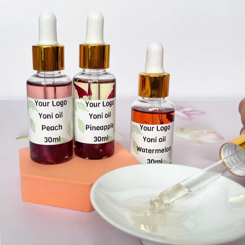 100% Herbal Yoni Lubricant Oil Intimate Yoni Oil Vaginal Massage Oil for Women Yoni Care luvshop24