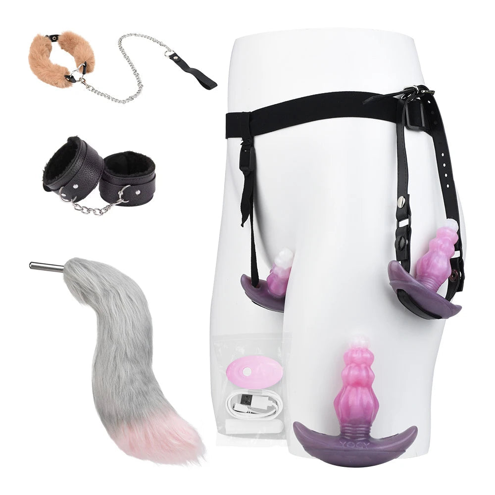 Fox Anal Plugs BDSM Sexual Abuse Erotic Kits New Design Products Support Drop Shipping Factory Price luvshop24