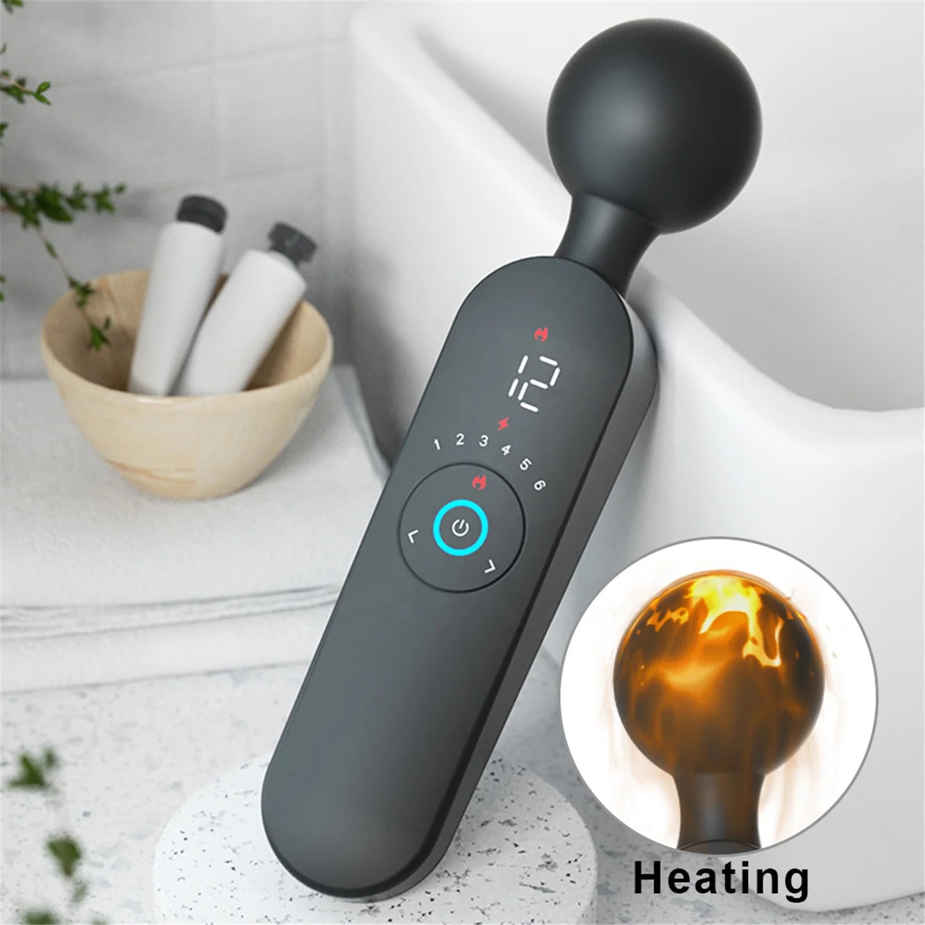 72 Frequency Adults Clitoris Stimulator Couples Sexules Shop Women's Wand Massager Heating Vibrator Wand for Masturbators luvshop24