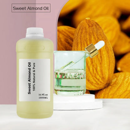 One Gallon Sweet Almond Oil Almond Oil Bulk Sweet Almond Massage Oil for Baby Care luvshop24