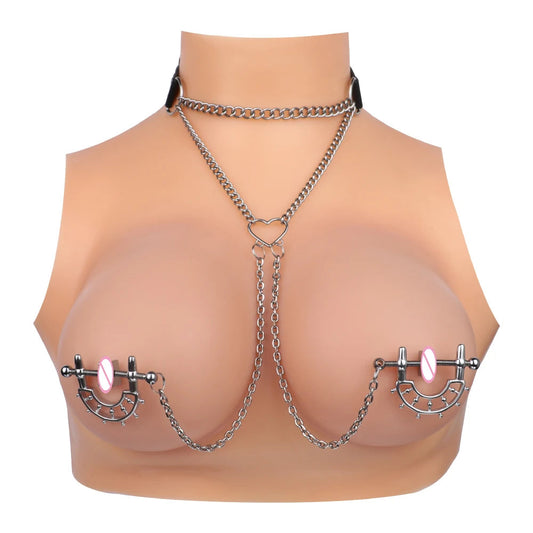 QKKQ Erotic Nipple Clips Women Men Clamps Exquisite Packaging Box Valentine's Day Gift luvshop24