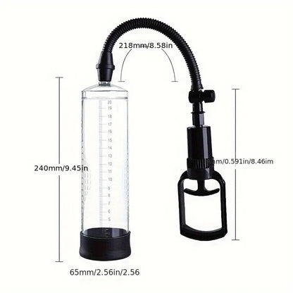 9.45inch Erotic Male Exerciser Aeroplane Cup Puller Rubber Sleeve Male Penis Stretching Trainer luvshop24