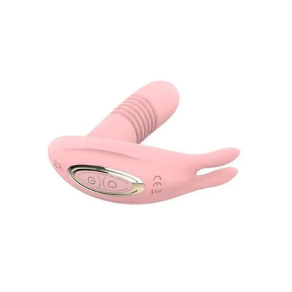 USB-Powered Telescopic Wireless Remote Rabbit Vibrator 10-Band Vibration Convenient for Use Anywhere Under Panties luvshop24