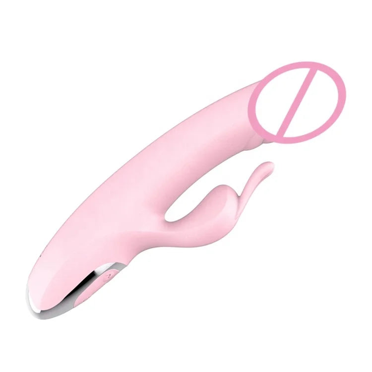 12 Strong Dual Vibration Big Purple G Spot Rabbit Vibrator Rechargeable USB Charger Dildo Vibrator luvshop24