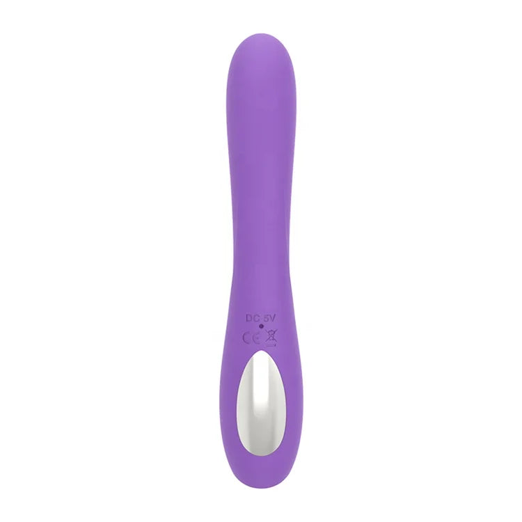 G Spot Purple Usb Charger Rabbit Vibrator With 7 Powerful Vibrations Dual Motor Vibrators for Women luvshop24