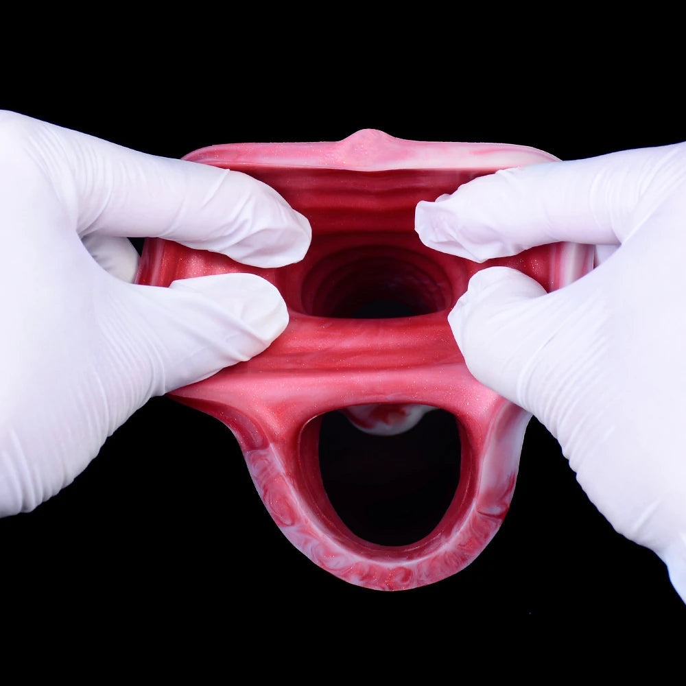15cm Cover Penis Sleeve for Adult Enlarger for Men Inner Channel Anti-off Design and Erotic and Flirting Effect Non-stop Orgasm luvshop24