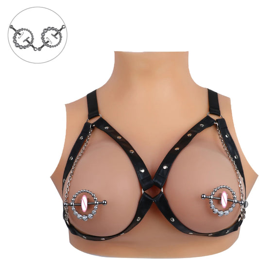Circle Metal Nipple Clamps for Women Nipple Stretching Couple Erotic Game luvshop24