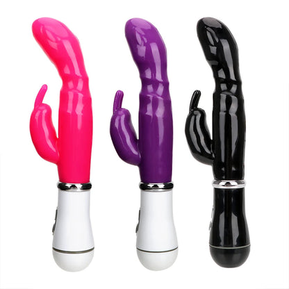 IKOKY Female Masturbator G-spot Massager Rabbit Vibrator Erotic Sex Toys For Women Clitoris Stimulator luvshop24