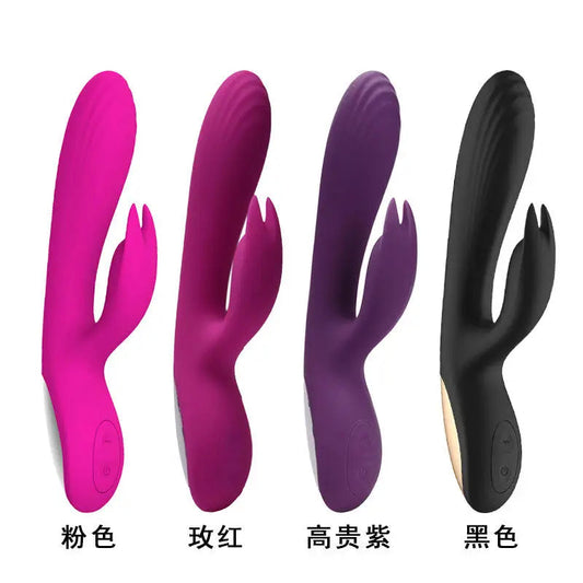Cheapest Hot Style G Spot Women Pussy Massager Silicone Rabbit Dildo Vaginal Vibrator Toys for Woman luvshop24