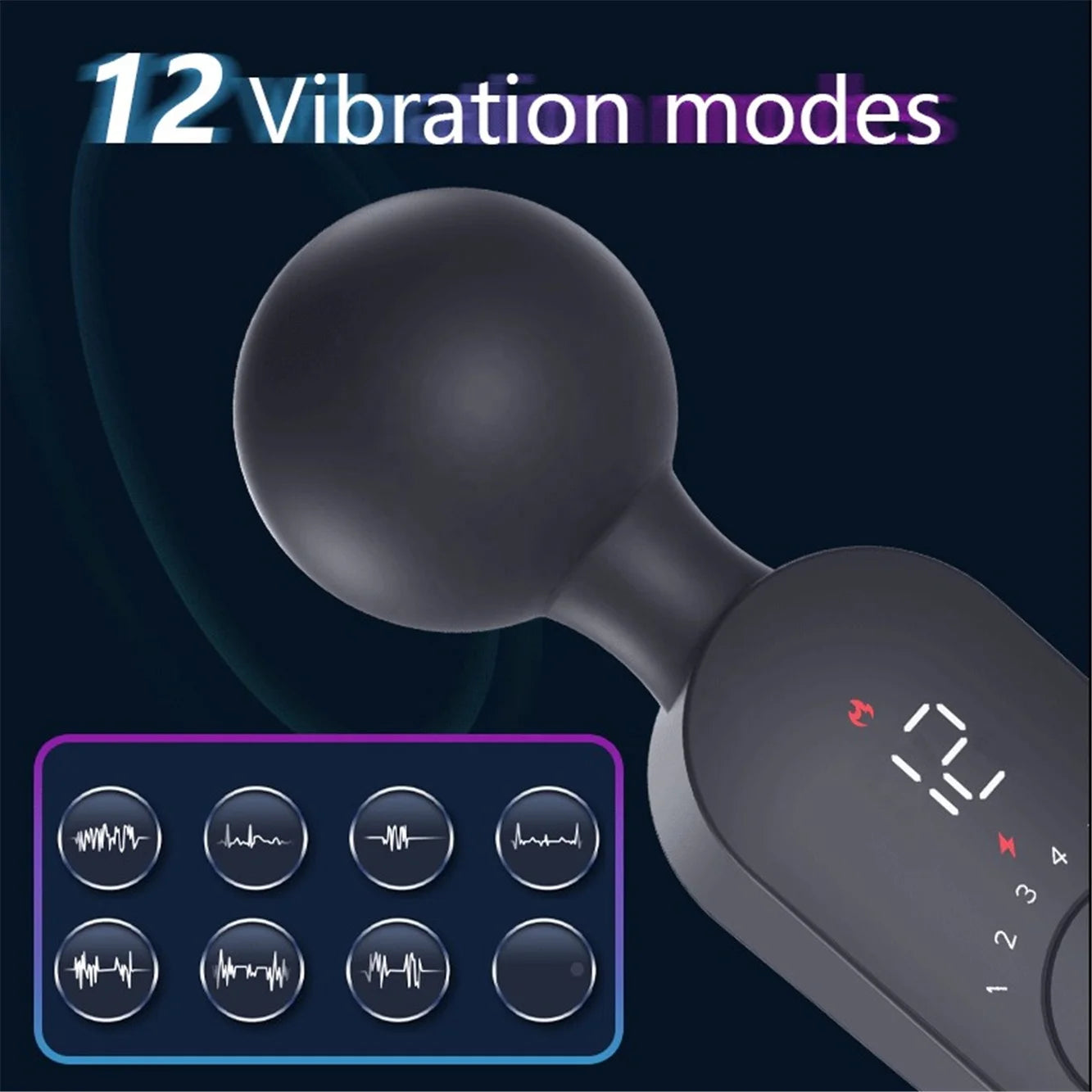 72 Frequency Adults Clitoris Stimulator Couples Sexules Shop Women's Wand Massager Heating Vibrator Wand for Masturbators luvshop24