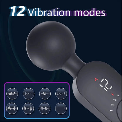 72 Frequency Adults Clitoris Stimulator Couples Sexules Shop Women's Wand Massager Heating Vibrator Wand for Masturbators luvshop24