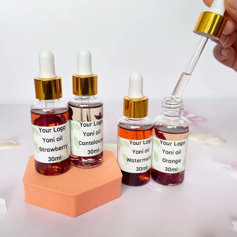 100% Herbal Yoni Lubricant Oil Intimate Yoni Oil Vaginal Massage Oil for Women Yoni Care luvshop24