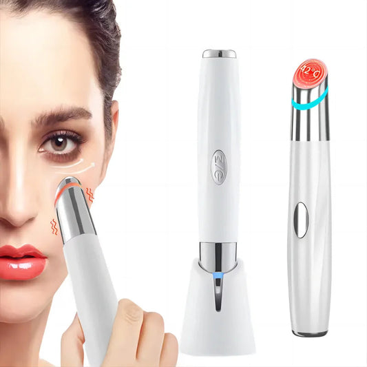 Electric Vibration Eye Massage Pen Anti-Puffiness Beauty Instrument Device Dark Circles Wrinkle Removal Eye Lift Wand Massager luvshop24