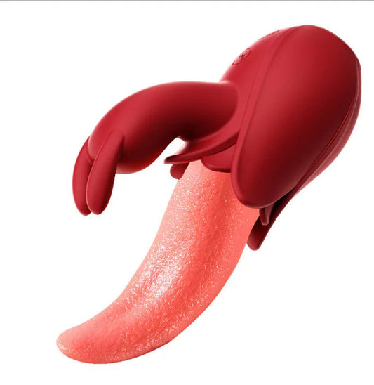 LOVE Amazing best seller of 2 in 1 vibrations rabbit  vibrator for female to stimulate G-spot, clitoris and labia luvshop24