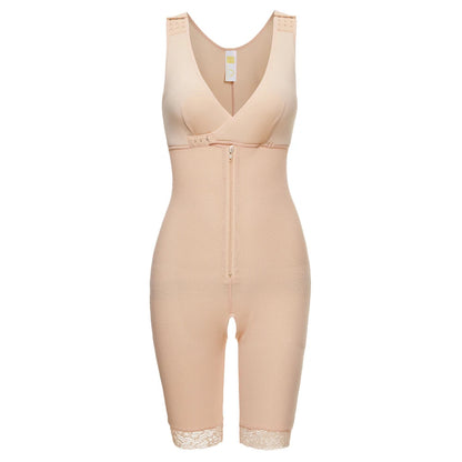 Zip Waist Lace Slimming Shaper Corset Control Shapewear Butt Lifter Strap Body Shaper Underwear Bodysuit Women Plus Size S-6xl luvshop24