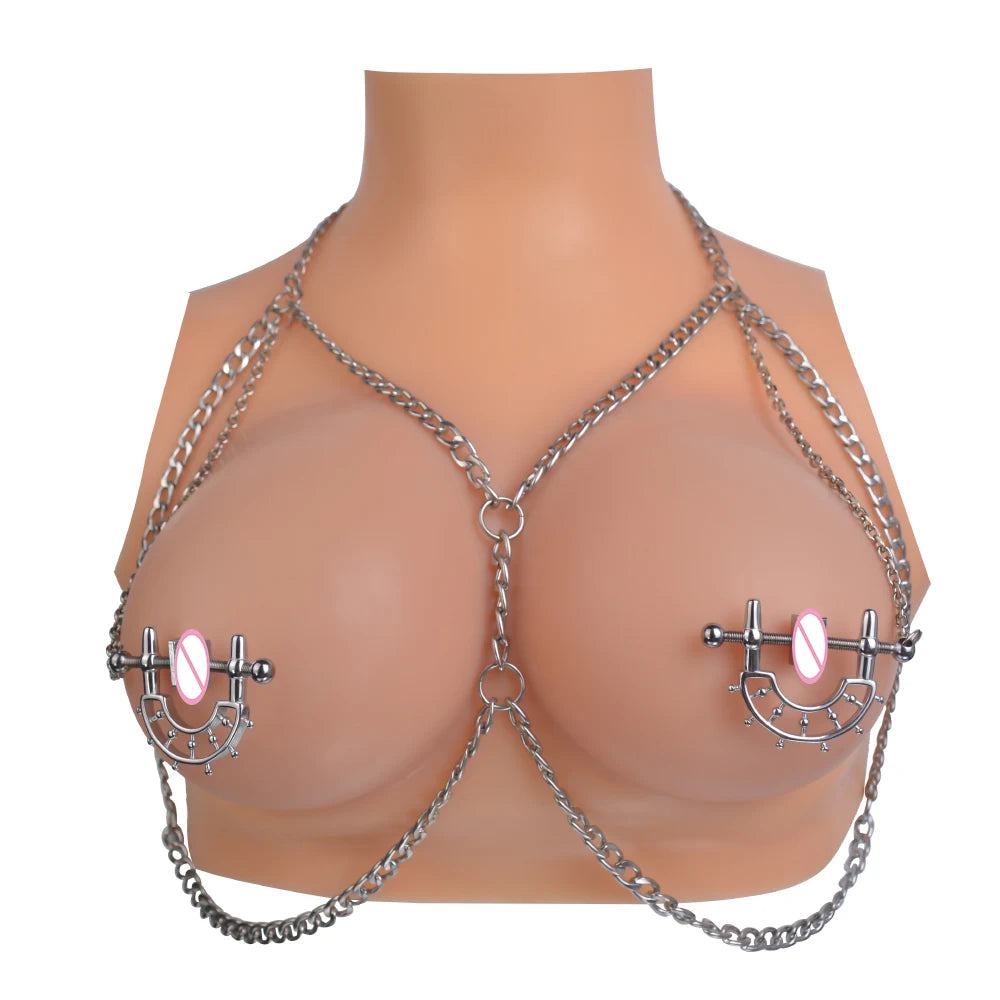 QKKQ Erotic Nipple Clips Women Men Clamps Exquisite Packaging Box Valentine's Day Gift luvshop24