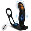 APP Control Cock Ring Long Masturbating  Dildo Vibrating Silicon Metal Anal Toy Vibrator Butt Anal Plug for Woman luvshop24
