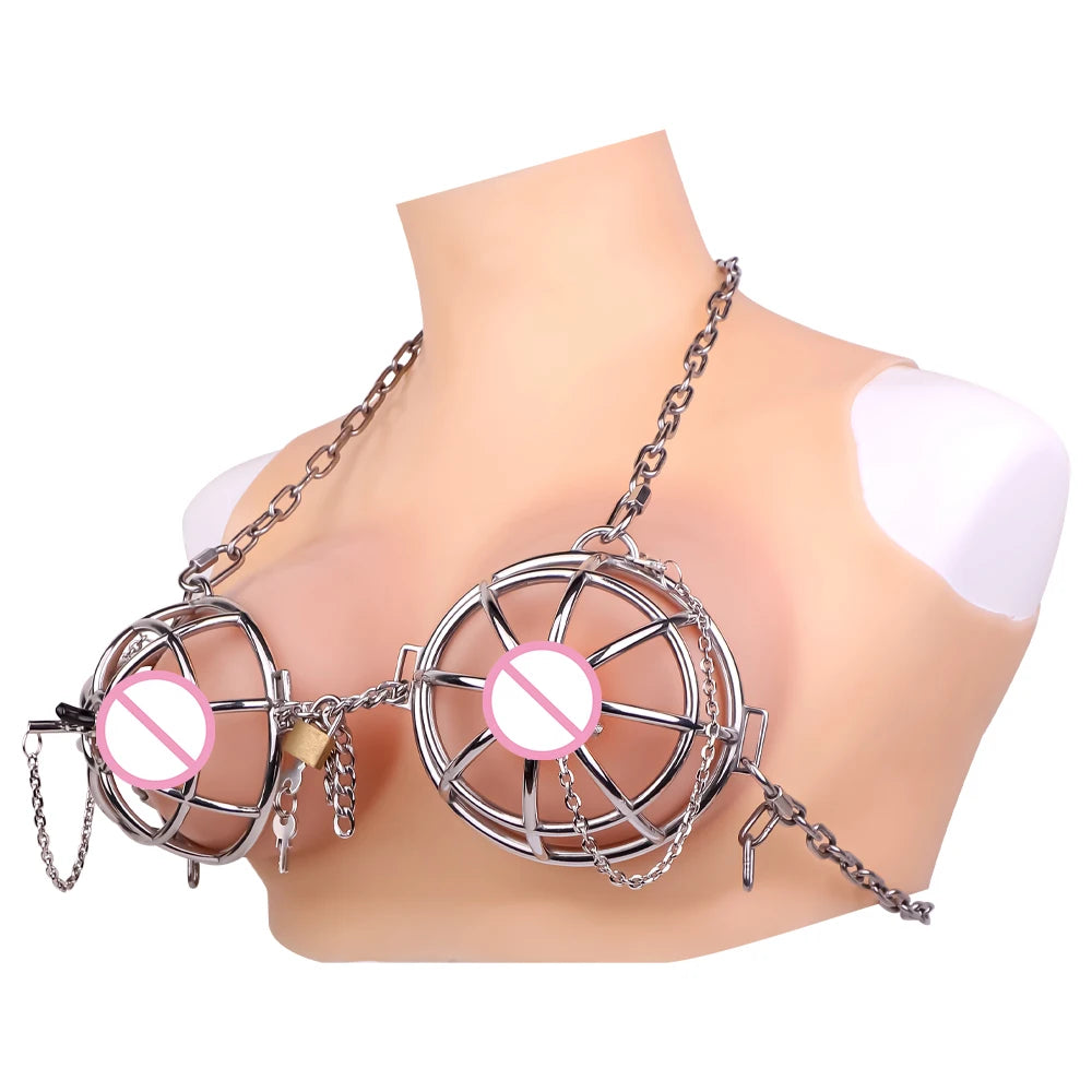 Metal Chain Nipple Clamps Breast Massage Adult Fetish Flirting Tease Erotic Bondage Flirting Slave Erotic Toys for Couples luvshop24