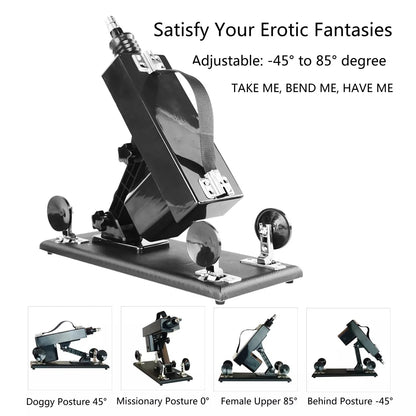 Automatic Powerful Sex Love Machines Thrusting Dildo Masturbating Pumping Vibrator Female Suction Cup Masturbation Sex Machine luvshop24