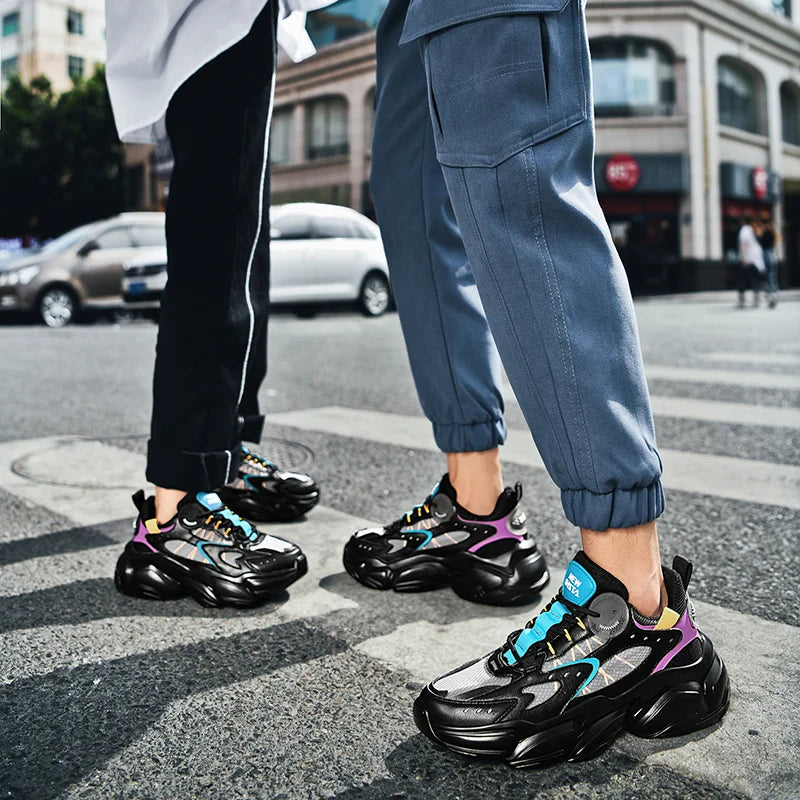 2023 Summer Popular Unisex Sneakers for Adult Women Elevator Chunky Sports Shoes Men Sport Sneakers luvshop24