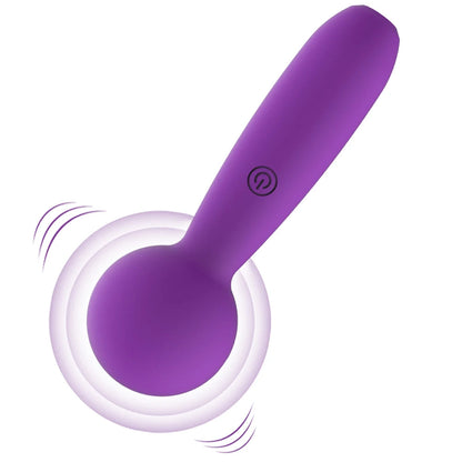 Erotic Mini Vibrator for Women Rechargeable Massager Vibrator Mute Rechargeable Strong Powerful Handheld Mute AV Wand Massager luvshop24