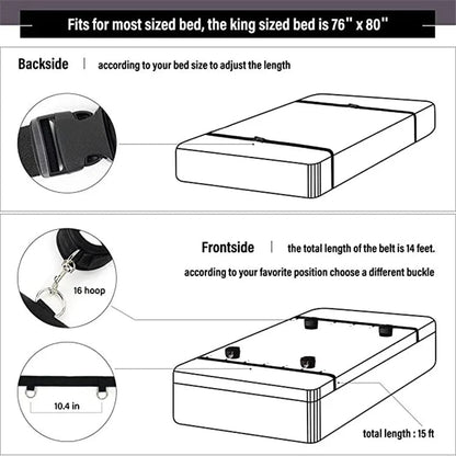 Bdsm Toys Erotic Games Slave Restraint Bondage Gear 10pcs/set Whip Hand Cuffs Adult Sm Products for Woman Couples Bed luvshop24