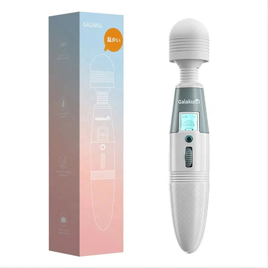 LED Display Av Wand Massager Vibrator Full Body Clitoris Stimulation for Women Big Magic Wand luvshop24
