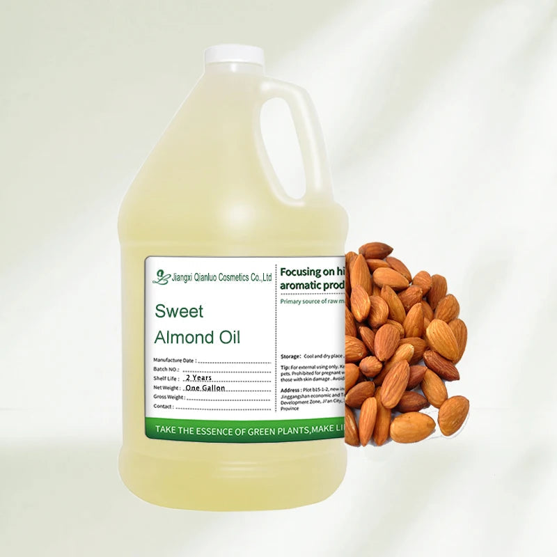 One Gallon Sweet Almond Oil Almond Oil Bulk Sweet Almond Massage Oil for Baby Care luvshop24