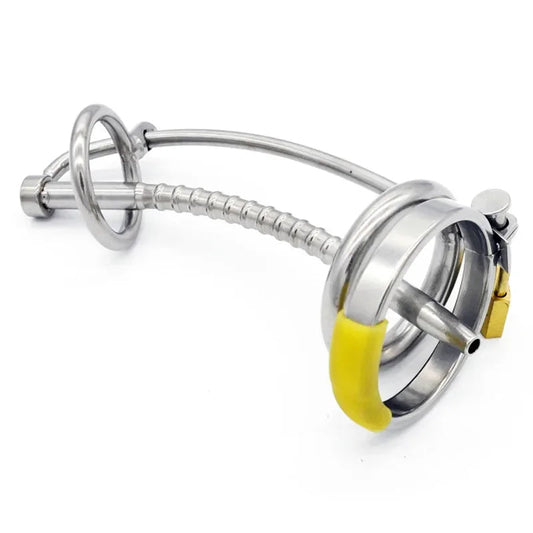 Stainless Steel Male Penis Cage Metal Chastity Device Erotic Urethral Lock Cock Ring Men's Adult Goods Erotic Products Sexyshop luvshop24