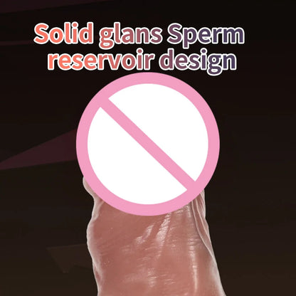 Realistic Penis Extension Cock Sleeve Reusable Penis Enlarger Delay Condoms For Men Dildo Enhancer Couple Flirting Sex Toys luvshop24