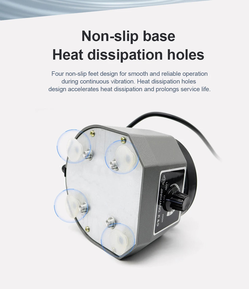 110V/200V Lab Vibrator 4" Oscillator Round Shaker Plaster Vibrator Plate Dental Equipment Machine Roundness Vibrator Plaster luvshop24