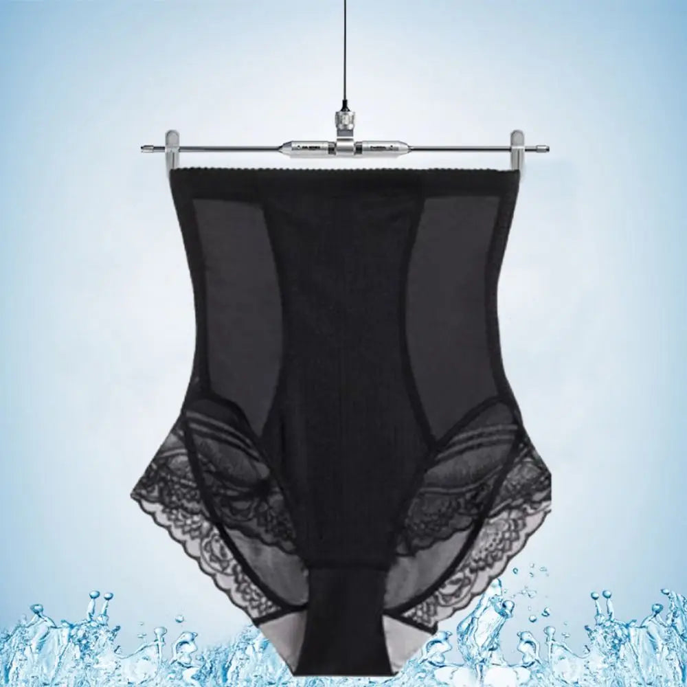Lace Flower Postpartum Panties Transparent Tight Slim Seamless Underwear Restoration High Waist Tummy Control Shapewear Gym luvshop24