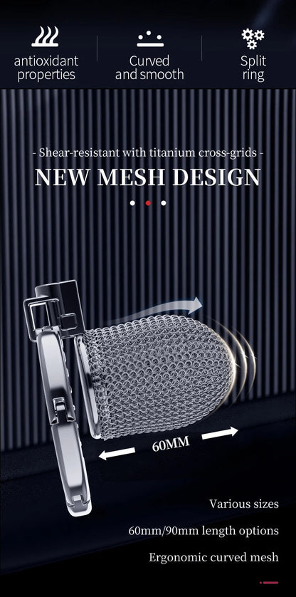 Male Metal Mesh Chastity Cage Sexy Adult Man Chastity Device Cock Cage Adjustable Penis Ring Chastity Lock BDSM Sex Toys For Men luvshop24