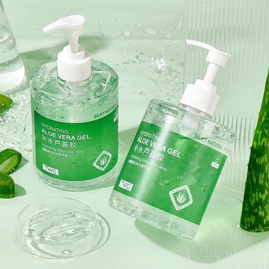 500g Large Bottle Aloe Vera Gel Moisturizing Aloe Gel Large Capacity Hydrating and Moisturizing luvshop24