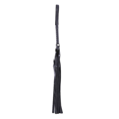 High Quality Pu Leather Pimp Whip Racing Riding Crop Party Flogger Hand Cuffs Queen Black Horse Riding Whip Sports Horsewhip luvshop24