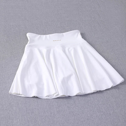 Yoga Wear Athletic Skorts Running Workout Sports Skirts High Waisted Pleated Tennis Skirt for Women luvshop24