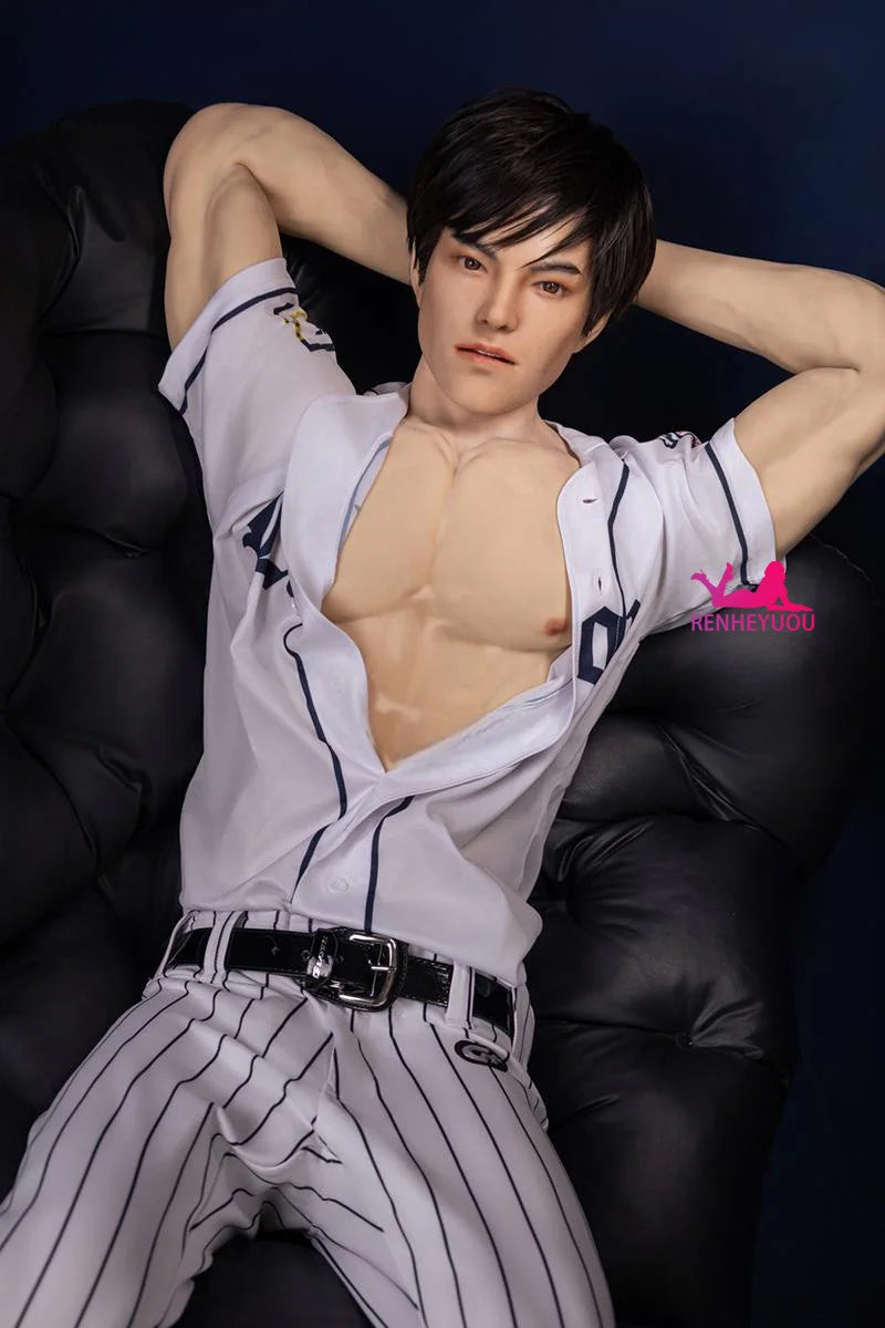 RENHEYUOU Penetrating Anal Sex Doll Male Gay Sex Toys Artificial Detachable Penis Big Dildo Silicone Sexy Adult Male Sex Doll luvshop24