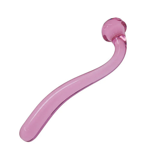 2 Colors Pyrex Glass Dildo Fake Penis Crystal Anal Beads Butt Plug Prostate Massager G Spot Female Masturbation Toys For Women luvshop24