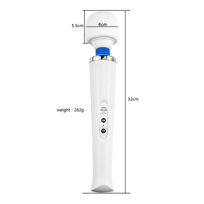 Electric Body Massager10 Speed Vibrations Powerful Deep Tissue  Massage  Back/Neck/Leg Recovery Muscle Pain Relief Soreness luvshop24