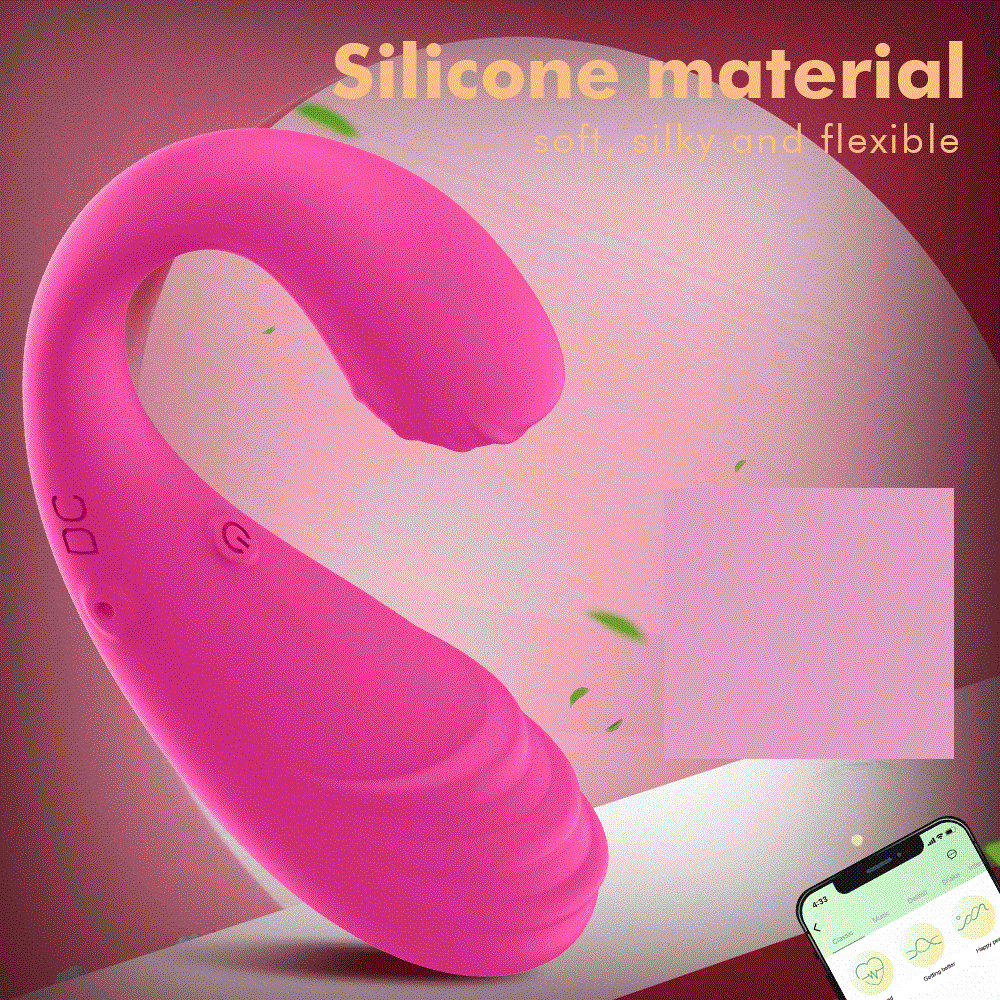 APP Remote Control Women's Dildo Vibrator Vagina G-Spot Dual Stimulation Massager Wearable Underwear Sex Toy luvshop24