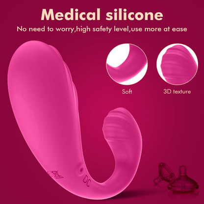 APP Remote Control Women's Dildo Vibrator Vagina G-Spot Dual Stimulation Massager Wearable Underwear Sex Toy luvshop24